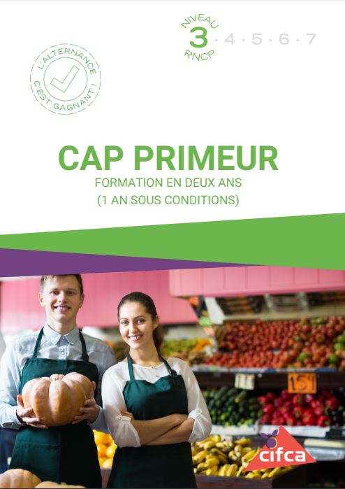 Brochure CAP Primeur